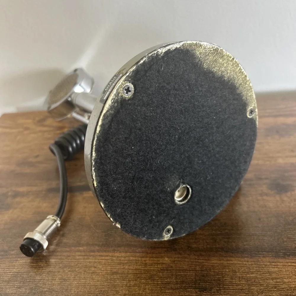 Vintage Astatic Lollipop D-104 Microphone with Cord - T-UG8 Stand Untested